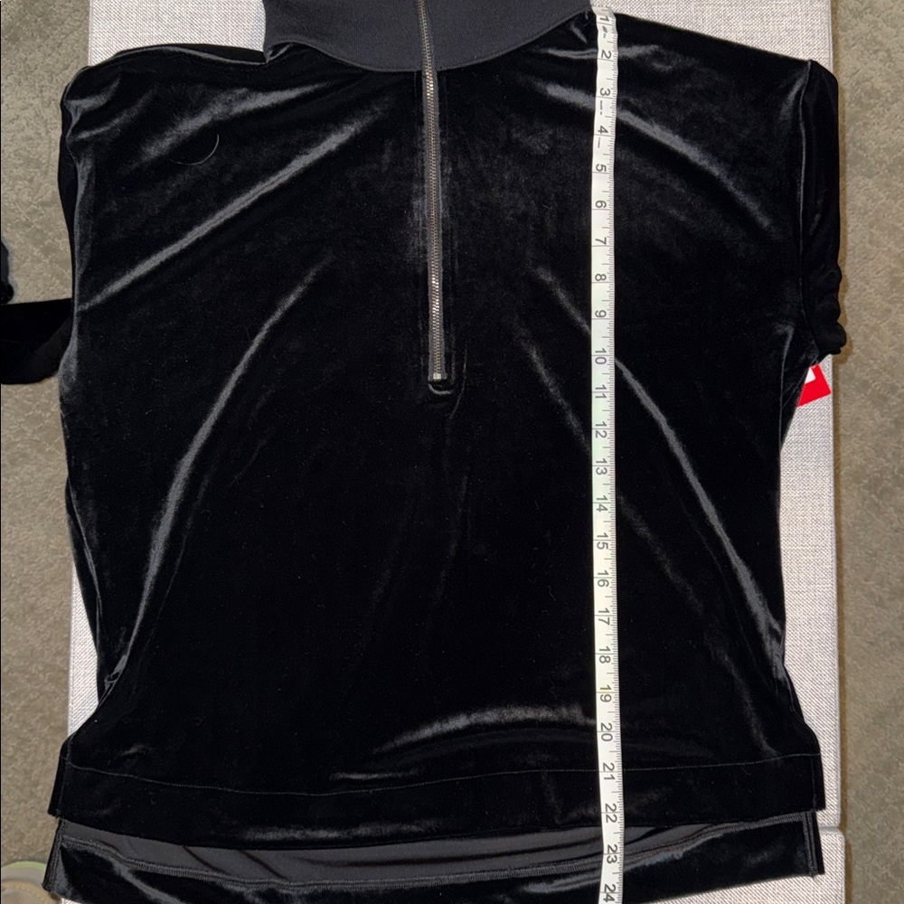 Spanx AirEssentials half-zip black velvet - Picture 12 of 13